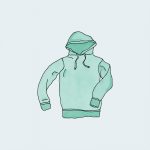 Hoodie - Green, No (Color: Green, Logo: No)